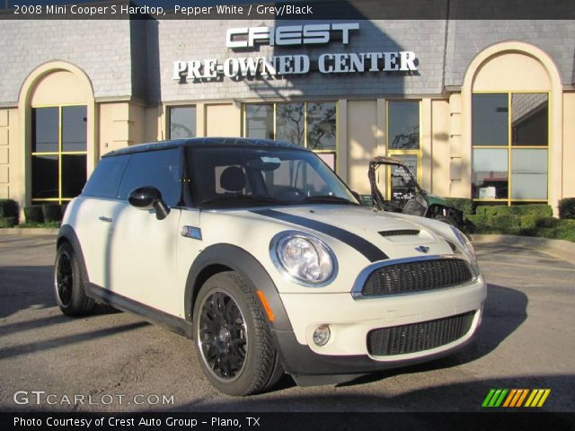 2008 Mini Cooper S Hardtop in Pepper White