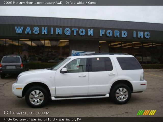 2006 Mercury Mountaineer Luxury AWD in Oxford White