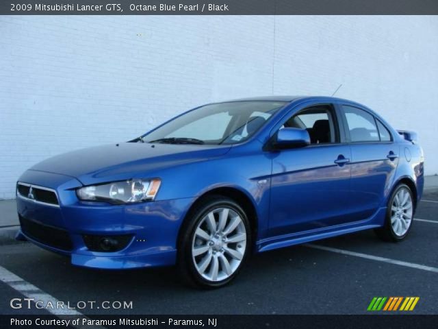 2009 Mitsubishi Lancer GTS in Octane Blue Pearl