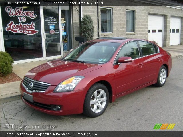 2007 Nissan Altima 3.5 SL in Sonoma Sunset Metallic
