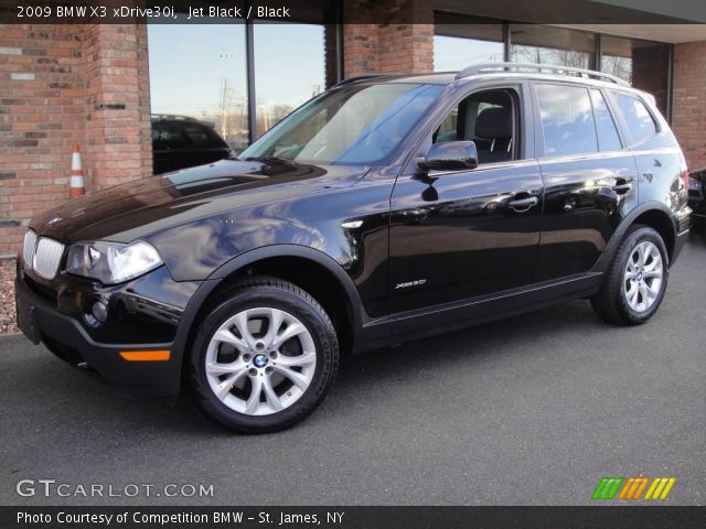 2009 BMW X3 xDrive30i in Jet Black