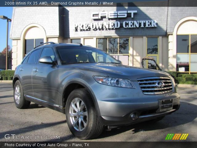 2008 Infiniti FX 35 AWD in Diamond Graphite Metallic