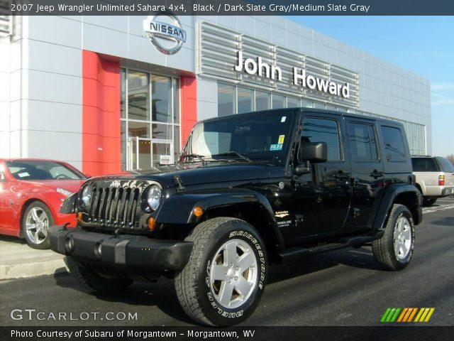 2007 Jeep Wrangler Unlimited Sahara 4x4 in Black