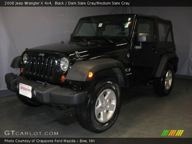 2008 Jeep Wrangler X 4x4 in Black