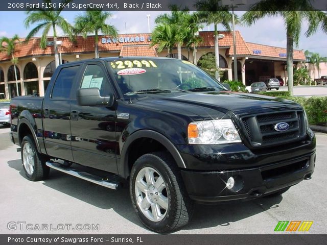 2008 Ford F150 FX4 SuperCrew 4x4 in Black