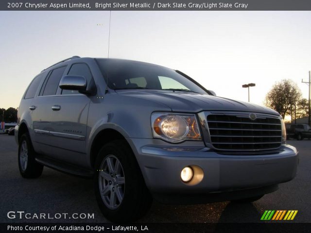 2007 Chrysler Aspen Limited in Bright Silver Metallic