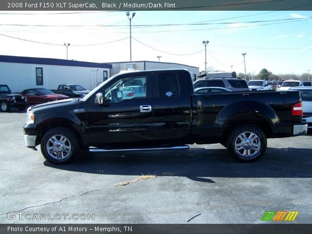 2008 Ford F150 XLT SuperCab in Black