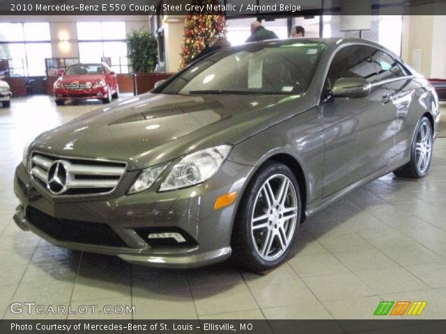 2010 Mercedes-Benz E 550 Coupe in Steel Grey Metallic