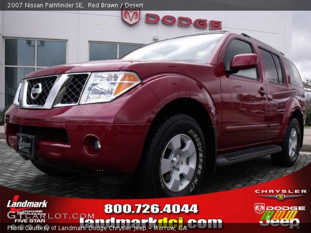2007 Nissan Pathfinder SE in Red Brawn