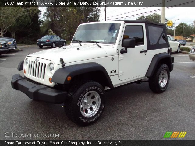 2007 Jeep Wrangler X 4x4 in Stone White