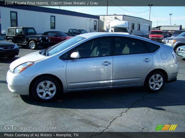 2008 Toyota Prius Hybrid in Classic Silver Metallic
