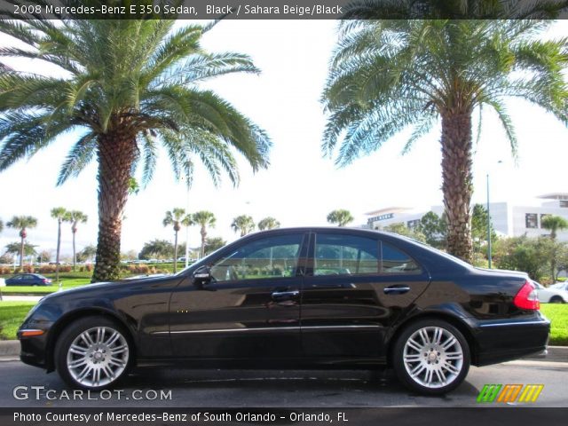2008 Mercedes-Benz E 350 Sedan in Black