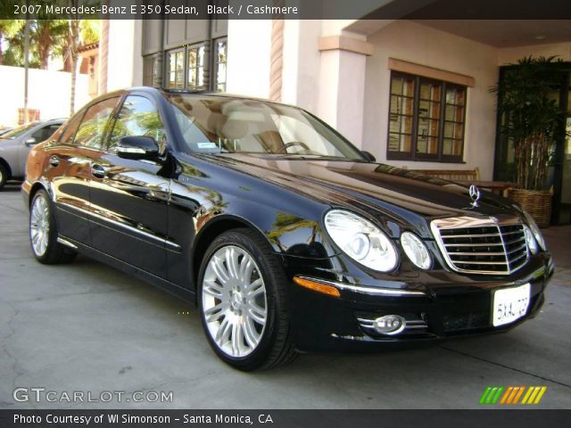 2007 Mercedes-Benz E 350 Sedan in Black