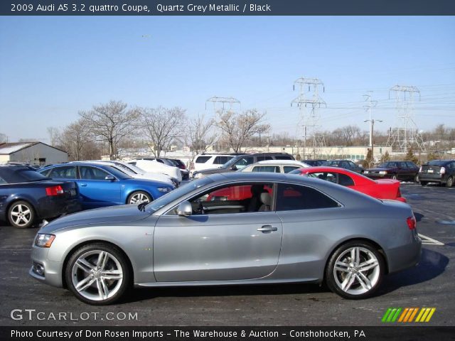 2009 Audi A5 3.2 quattro Coupe in Quartz Grey Metallic