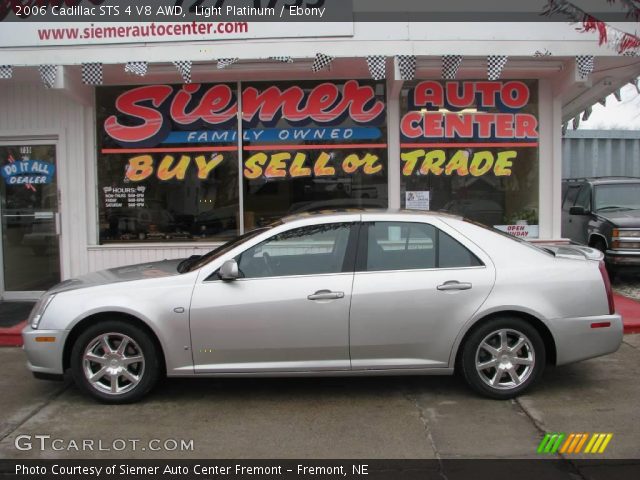 2006 Cadillac STS 4 V8 AWD in Light Platinum