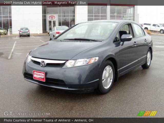 2007 Honda Civic Hybrid Sedan in Magnetic Pearl