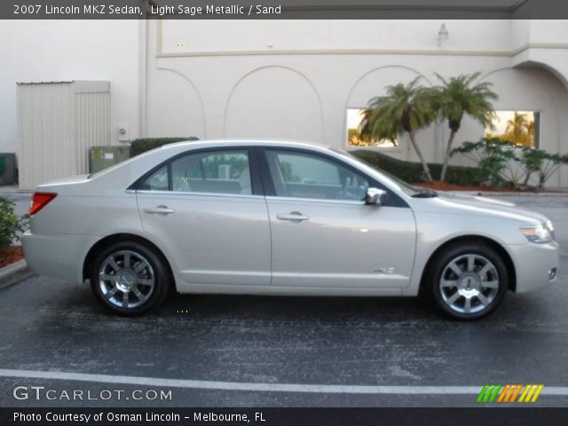 2007 Lincoln MKZ Sedan in Light Sage Metallic