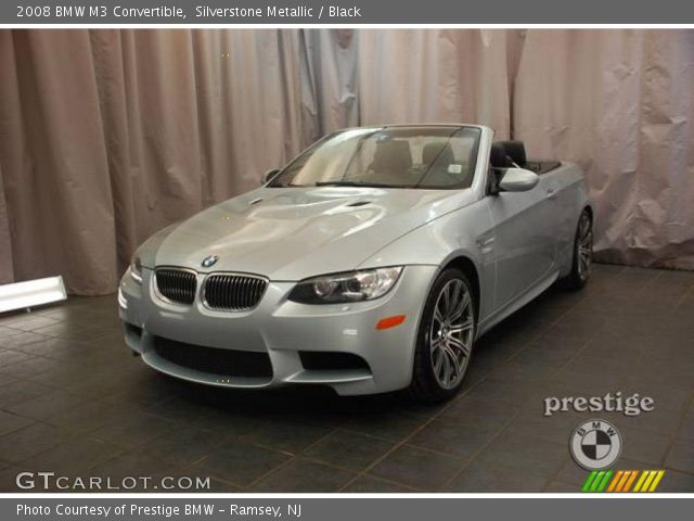 2008 BMW M3 Convertible in Silverstone Metallic
