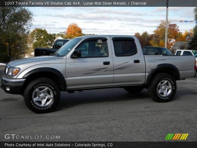 2003 Toyota Tacoma V6 Double Cab 4x4 in Lunar Mist Silver Metallic