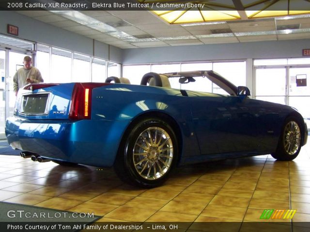 2008 Cadillac XLR Roadster in Elektra Blue Tintcoat