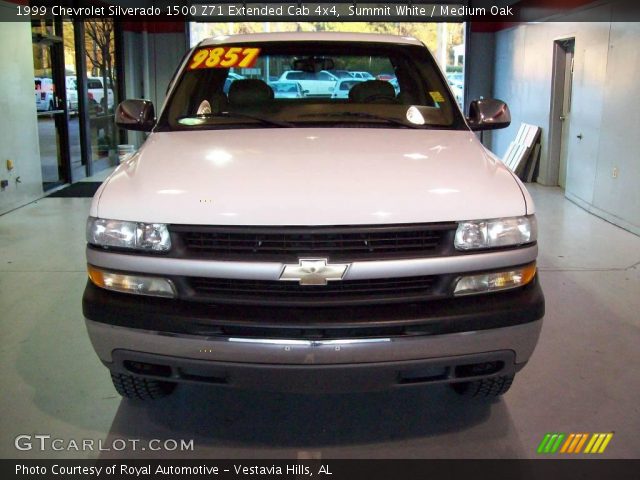 1999 Chevrolet Silverado 1500 Z71 Extended Cab 4x4 in Summit White