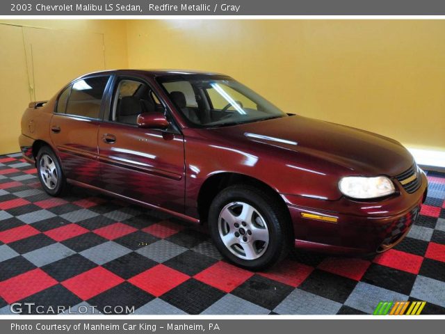 2003 Chevrolet Malibu LS Sedan in Redfire Metallic
