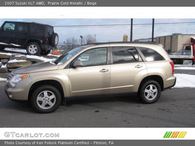 2007 Suzuki XL7 AWD in Prairie Gold Metallic