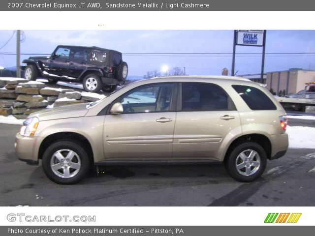 2007 Chevrolet Equinox LT AWD in Sandstone Metallic