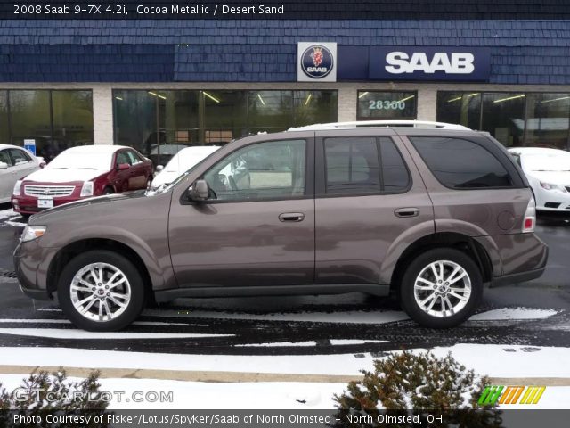 2008 Saab 9-7X 4.2i in Cocoa Metallic