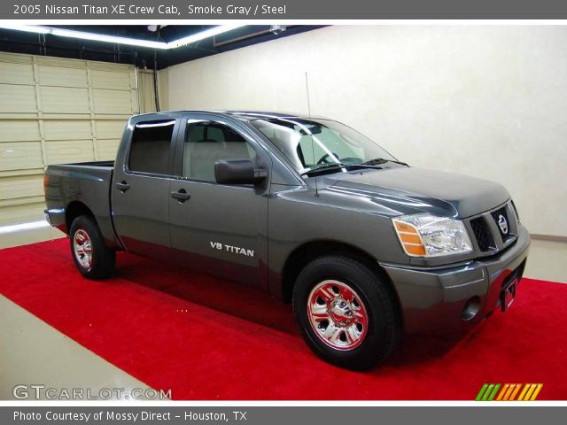 2005 Nissan Titan XE Crew Cab in Smoke Gray