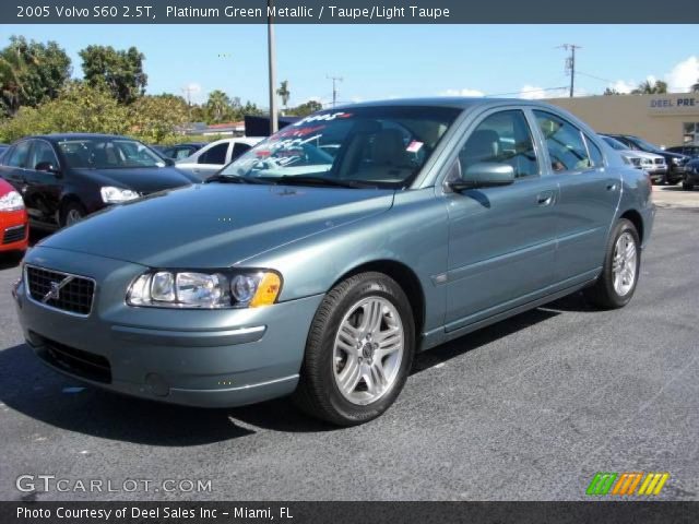 2005 Volvo S60 2.5T in Platinum Green Metallic