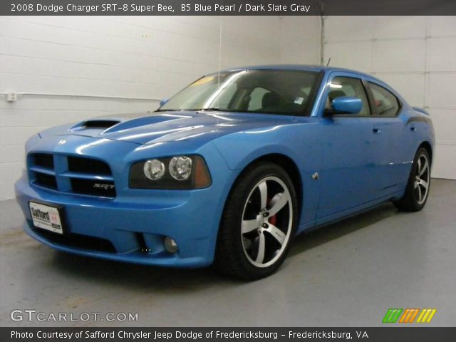 2008 Dodge Charger SRT-8 Super Bee in B5 Blue Pearl