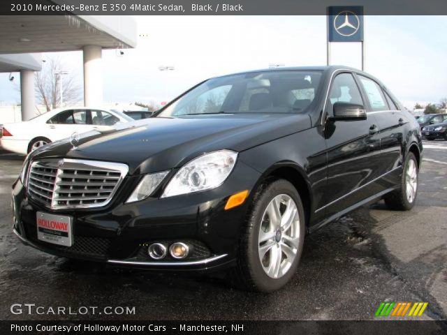 2010 Mercedes-Benz E 350 4Matic Sedan in Black