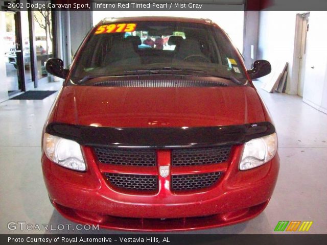 2002 Dodge Caravan Sport in Inferno Red Tinted Pearl