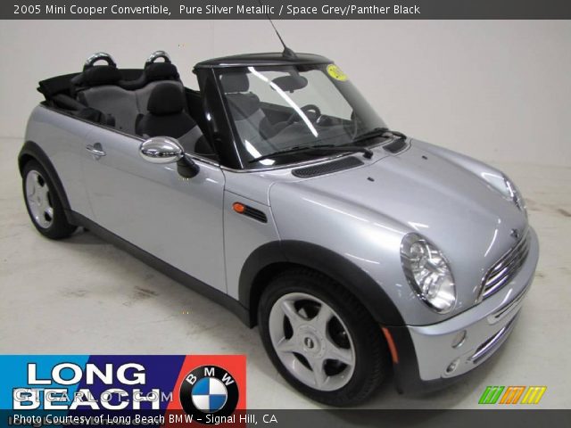2005 Mini Cooper Convertible in Pure Silver Metallic