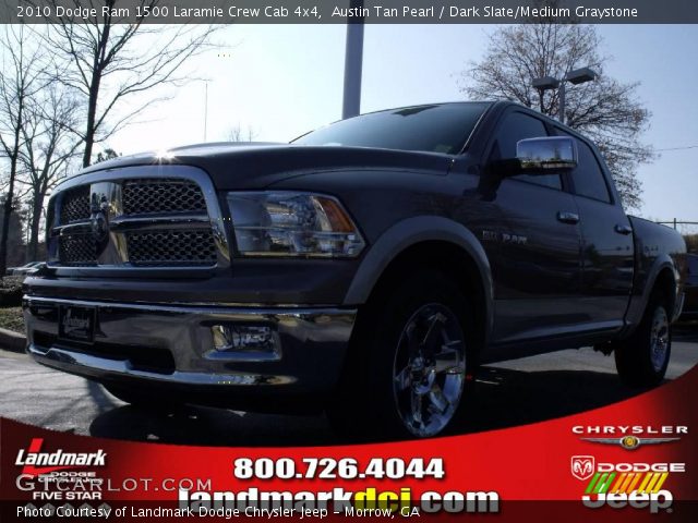 2010 Dodge Ram 1500 Laramie Crew Cab 4x4 in Austin Tan Pearl