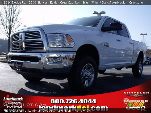 2010 Dodge Ram 2500 Big Horn Edition Crew Cab 4x4 in Bright White