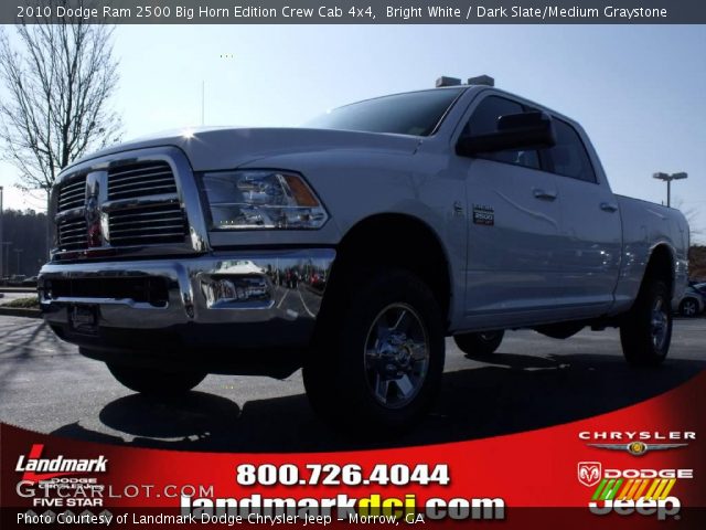 2010 Dodge Ram 2500 Big Horn Edition Crew Cab 4x4 in Bright White