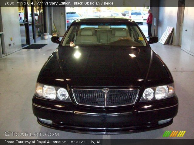 2000 Infiniti Q 45 Anniversary Edition in Black Obsidian