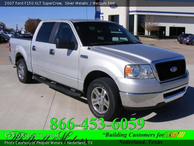 2007 Ford F150 XLT SuperCrew in Silver Metallic