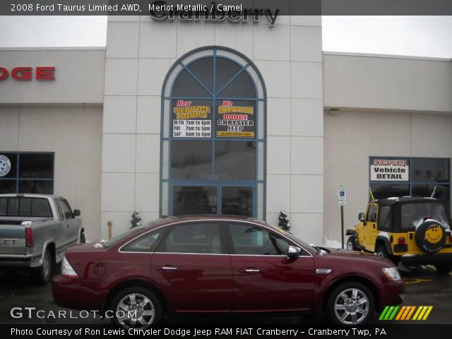 2008 Ford Taurus Limited AWD in Merlot Metallic
