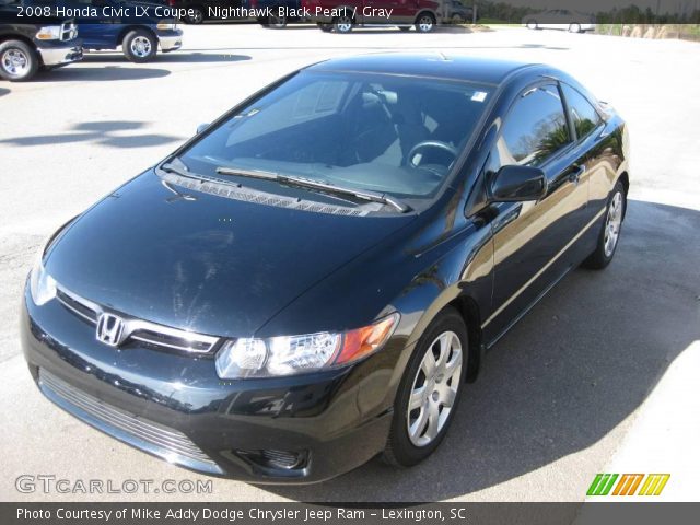 2008 Honda Civic LX Coupe in Nighthawk Black Pearl