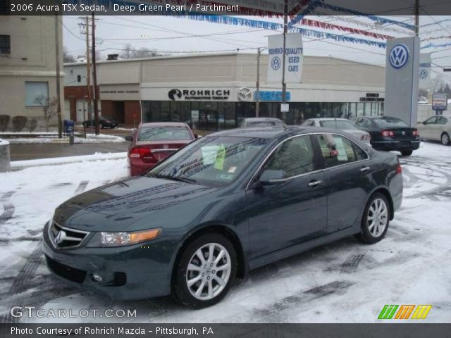 2006 Acura TSX Sedan in Deep Green Pearl