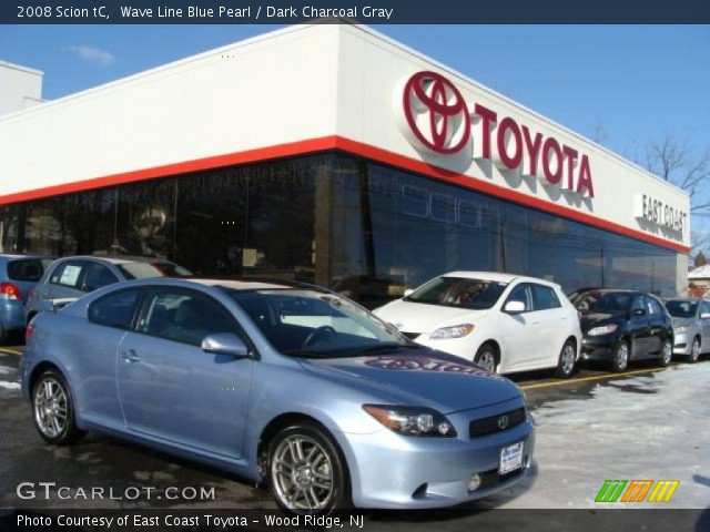 2008 Scion tC  in Wave Line Blue Pearl