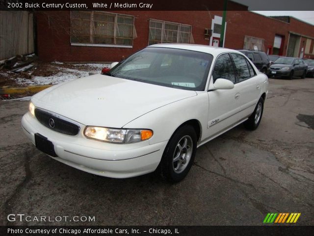 2002 Buick Century Custom in White