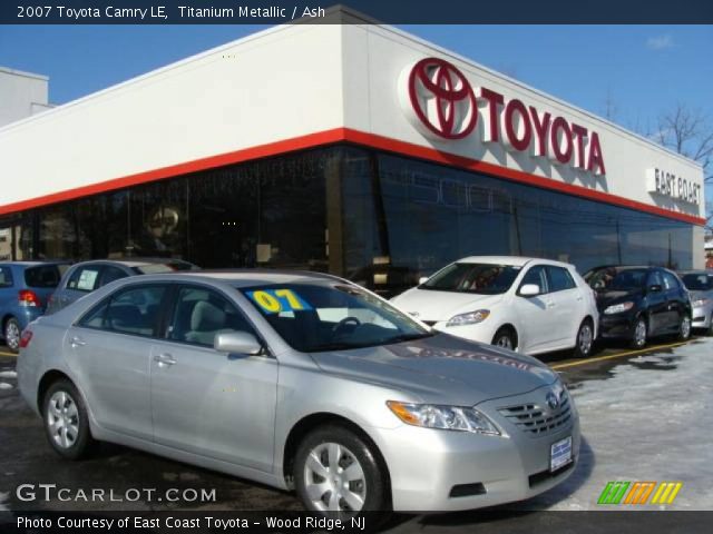2007 Toyota Camry LE in Titanium Metallic