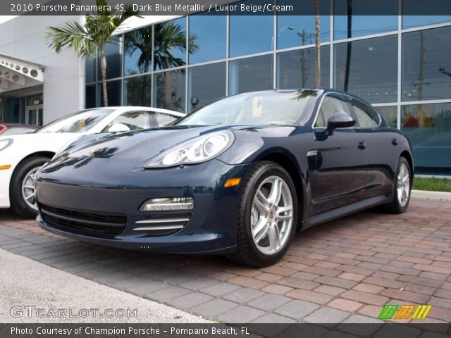 2010 Porsche Panamera 4S in Dark Blue Metallic