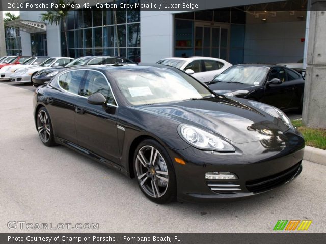 2010 Porsche Panamera 4S in Carbon Grey Metallic
