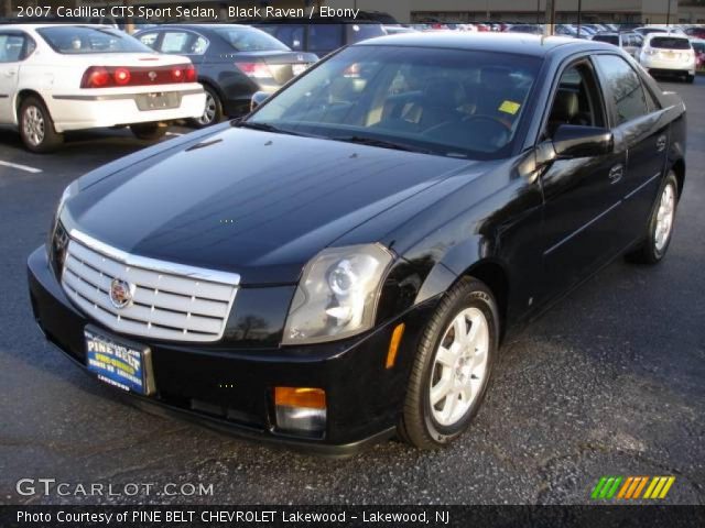 2007 Cadillac CTS Sport Sedan in Black Raven