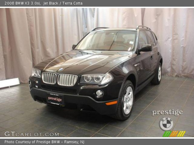 2008 BMW X3 3.0si in Jet Black